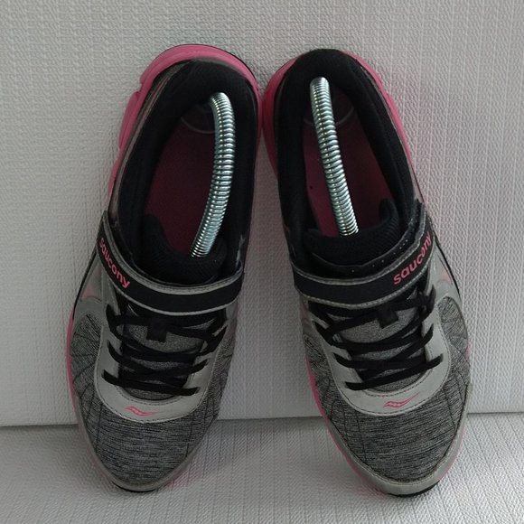 🖤SAUCONY GIRLS KOTARO 3 NO-TIE SNEAKERS SIZE 6.5🖤 - Picture 5 of 11